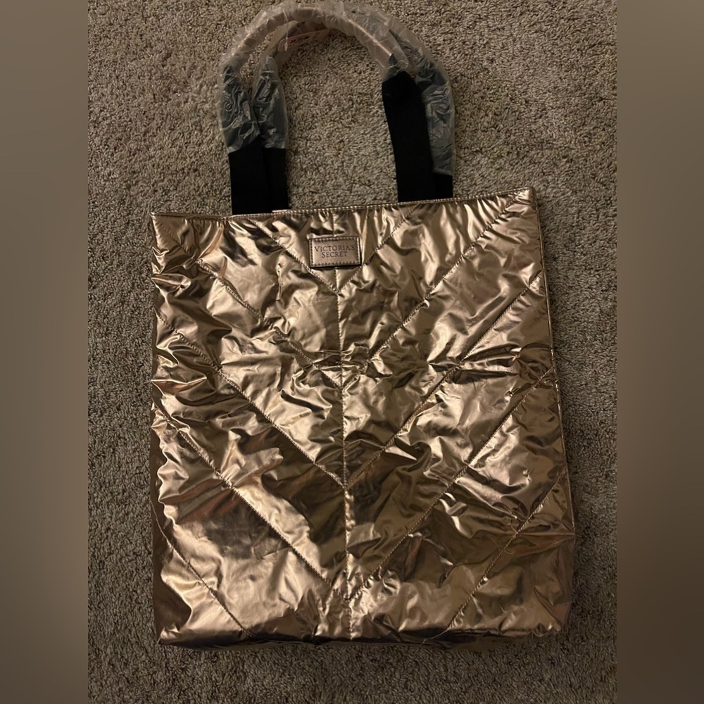 🆕 Victoria’s Secret | Rose gold tote bag | Women OS